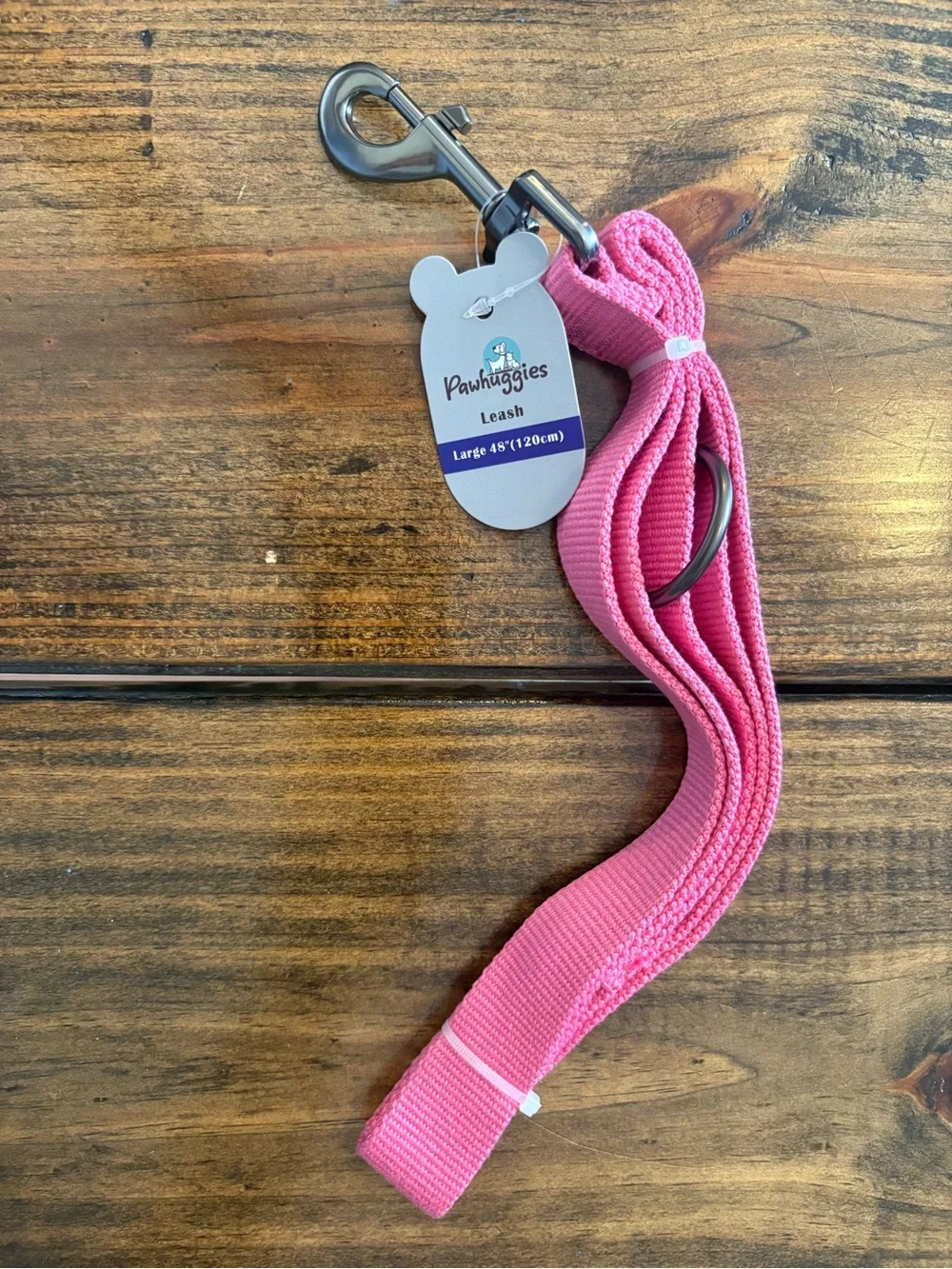 Pawhuggies Pink Dog Leash